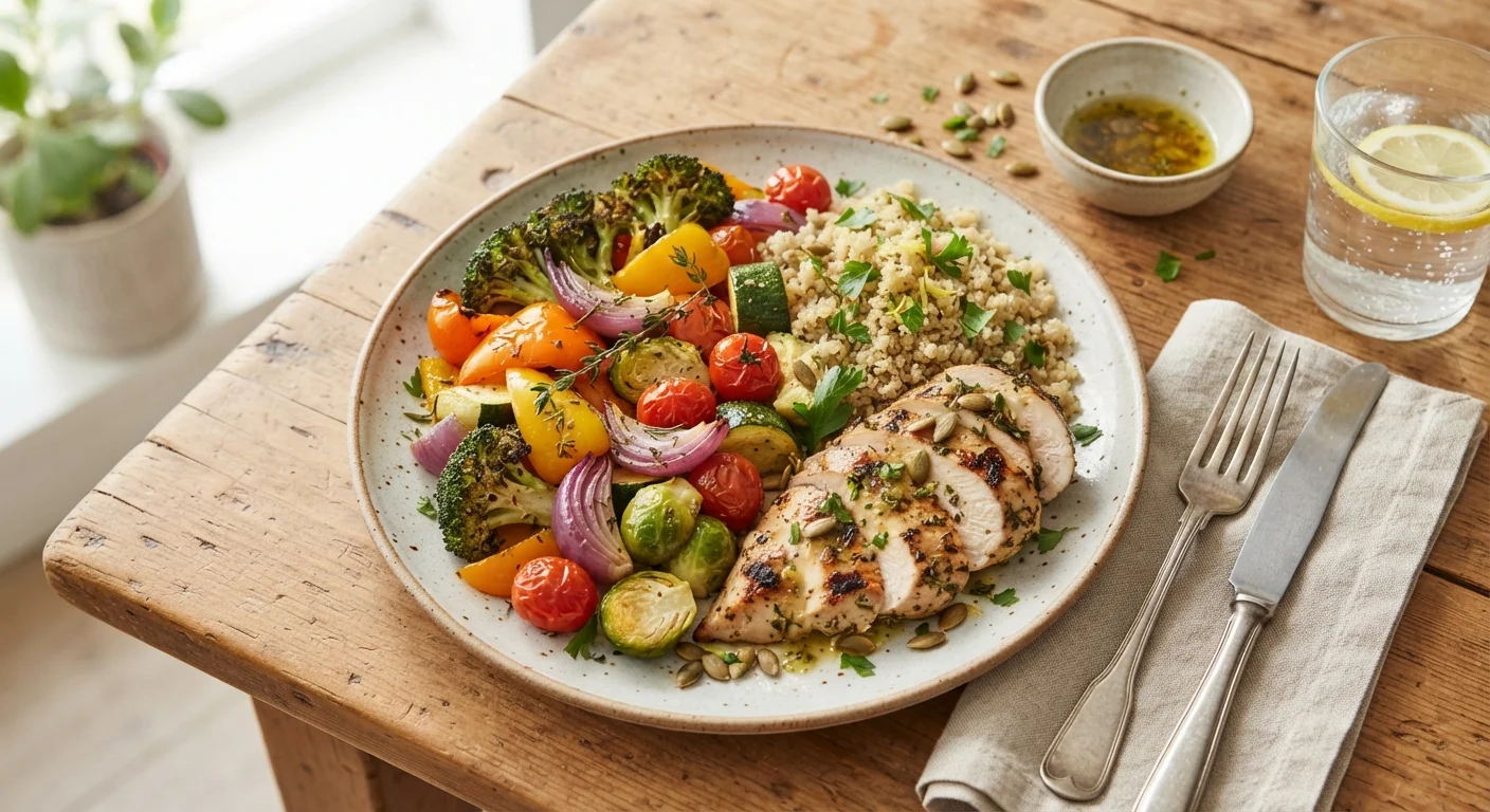 Building a Balanced Plate Without Counting Every Calorie