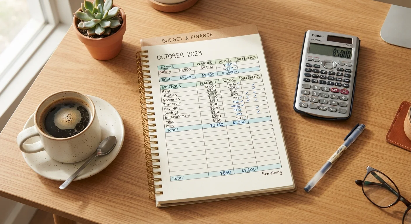 Building Your First Monthly Budget from Scratch