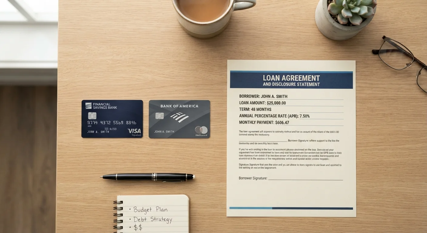 Credit Cards vs. Personal Loans for Paying Off Debt