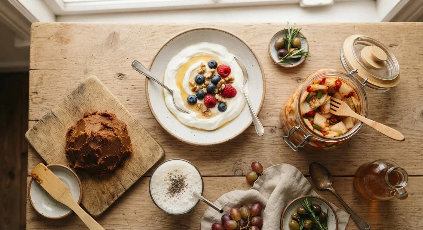 Fermented Foods and Gut Health: Separating Established Science from Hype