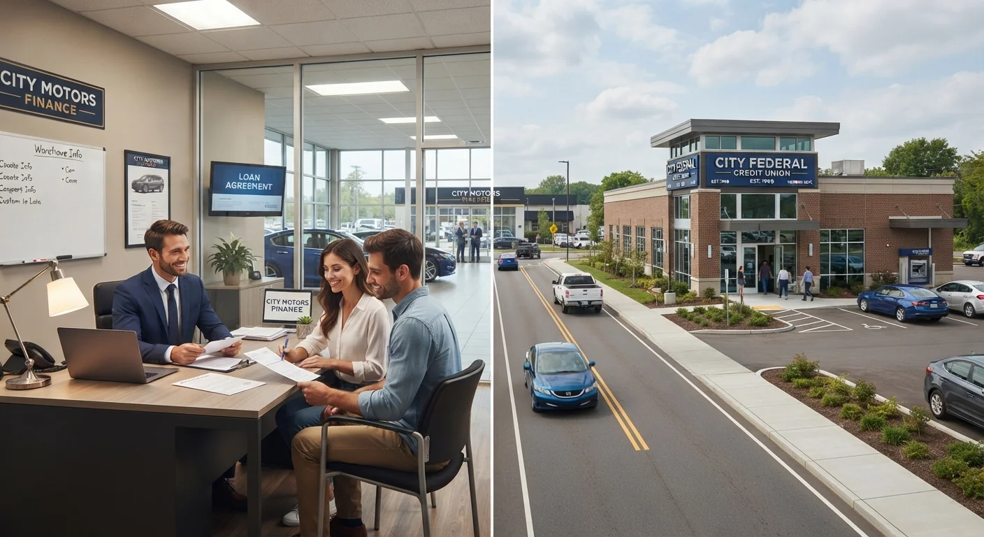 Financing Through a Dealer vs. Your Own Bank