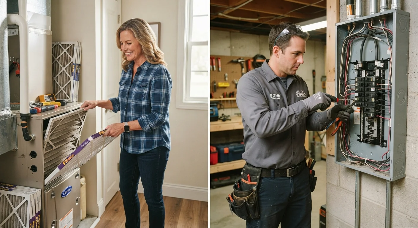 Maintenance Tasks Homeowners Can Safely DIY vs. Those That Require a Pro