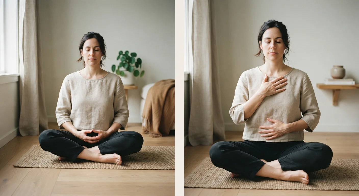 Meditation vs. Deep Breathing: Two Calming Practices, Very Different Demands