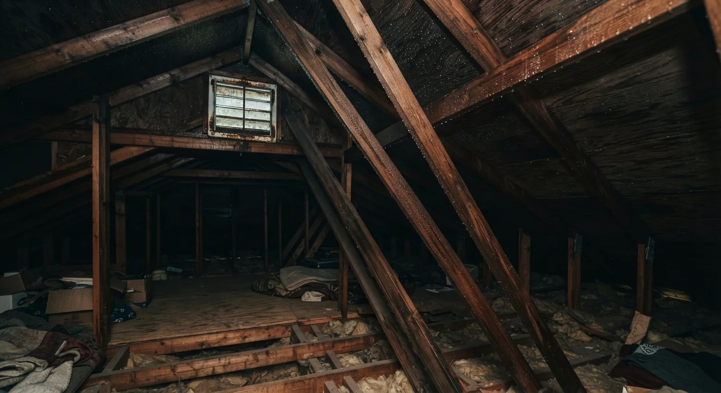 Moisture in the Attic: Why It Happens and How Ventilation Helps