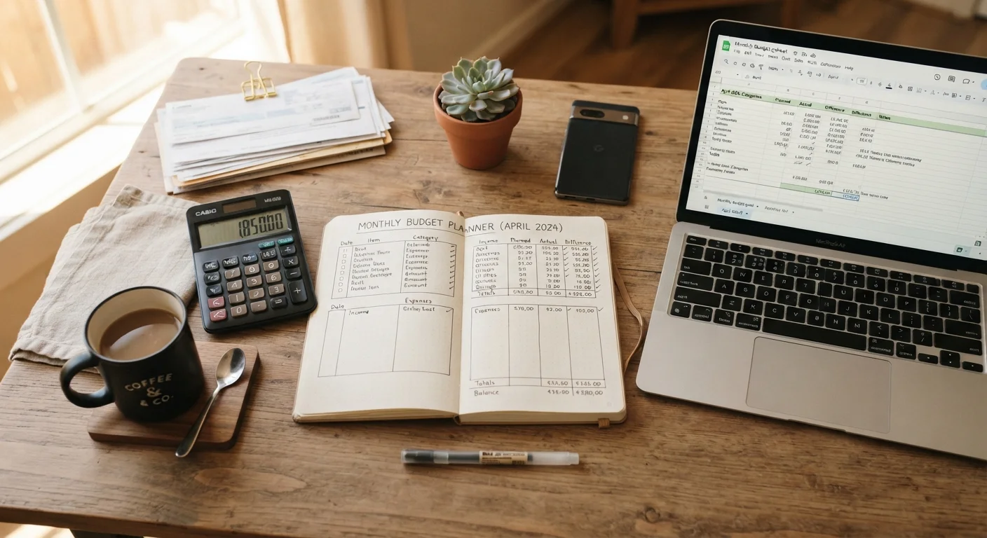 Monthly Budget Setup Checklist