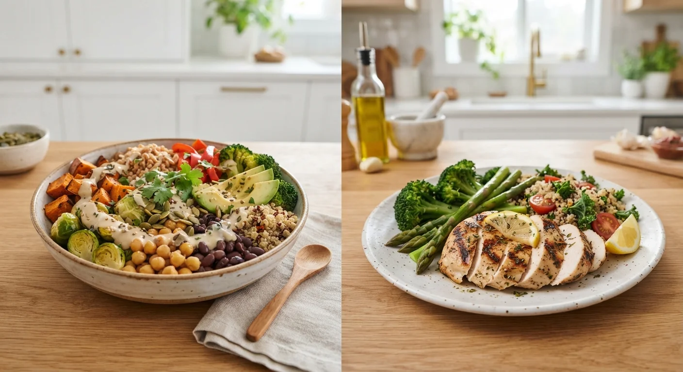 Plant-Based Eating vs. Traditional Omnivore Diets: What the Evidence Shows