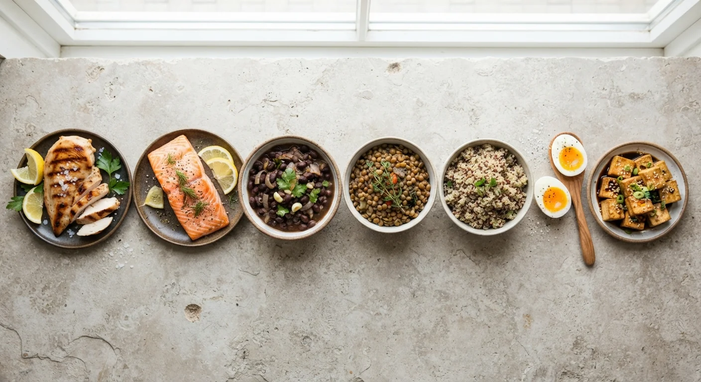 Protein Sources Compared: Animal, Legume, and Grain Options Side by Side