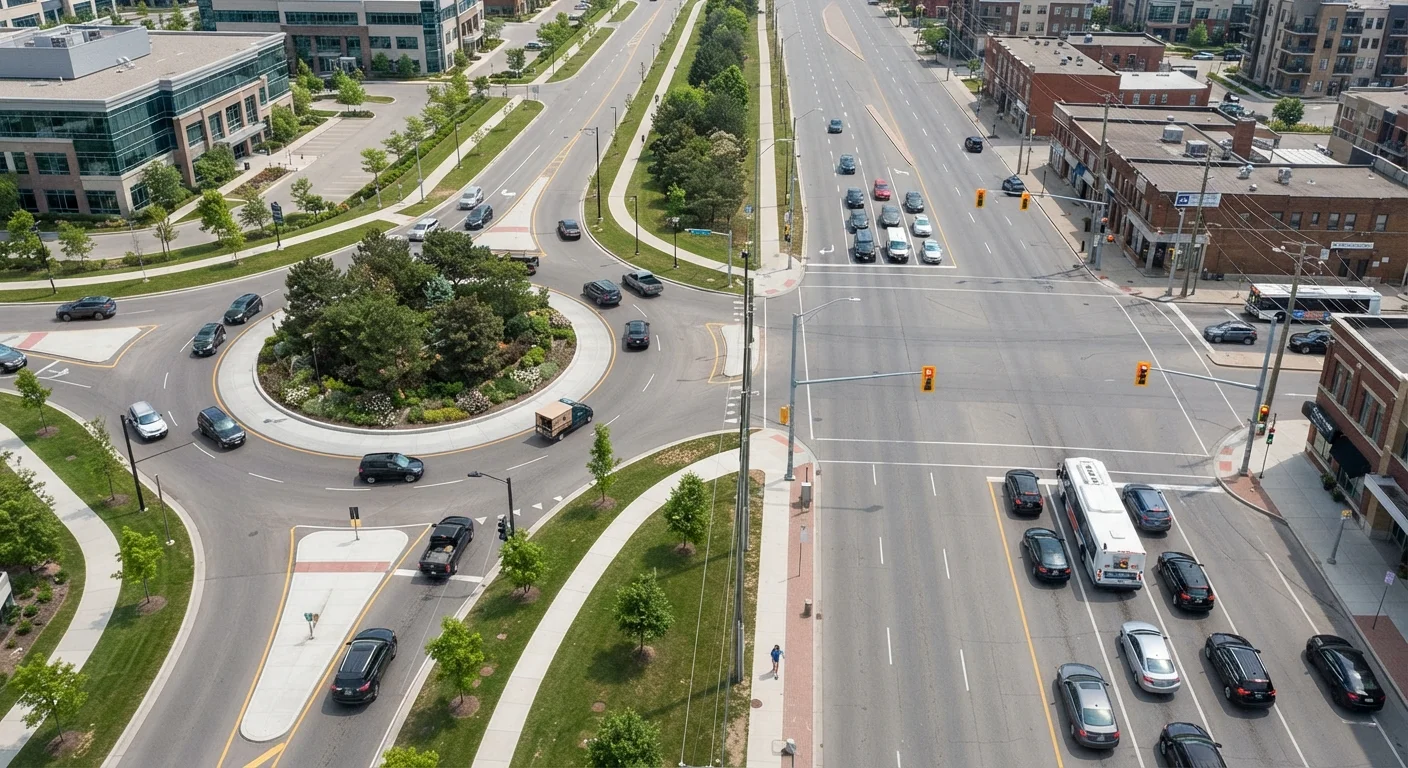 Roundabouts vs. Traditional Intersections: How Safety Records Compare