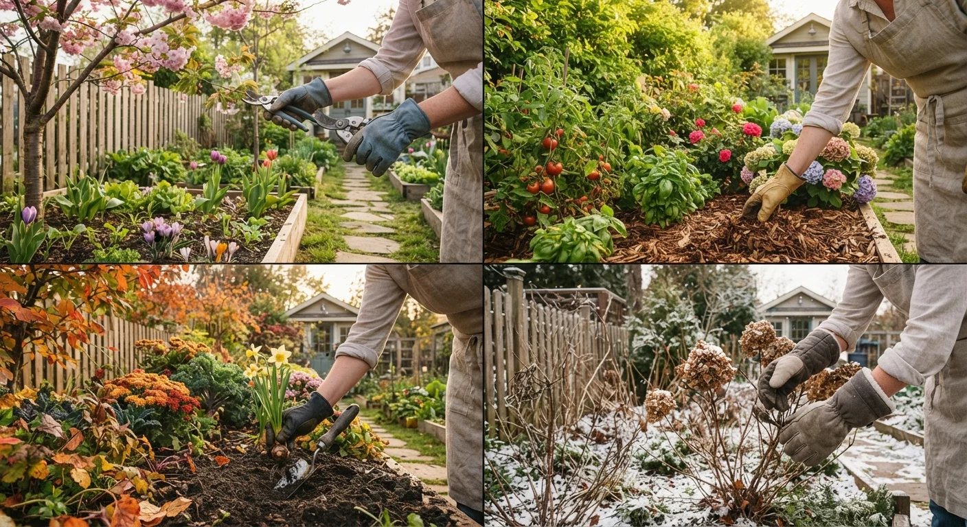 Seasonal Garden Maintenance: What to Do Every Three Months