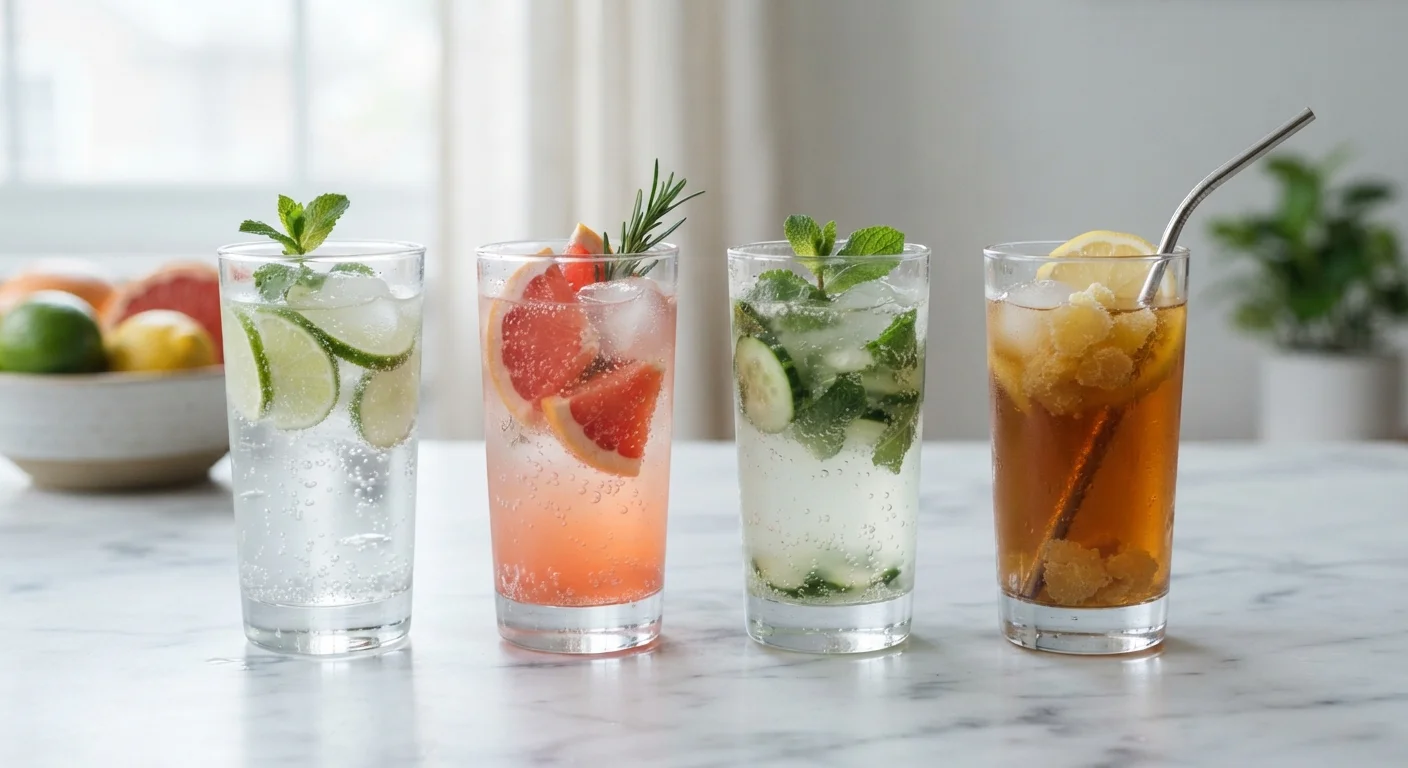 Sparkling Water, Club Soda, Tonic, and Seltzer: What Sets Them Apart