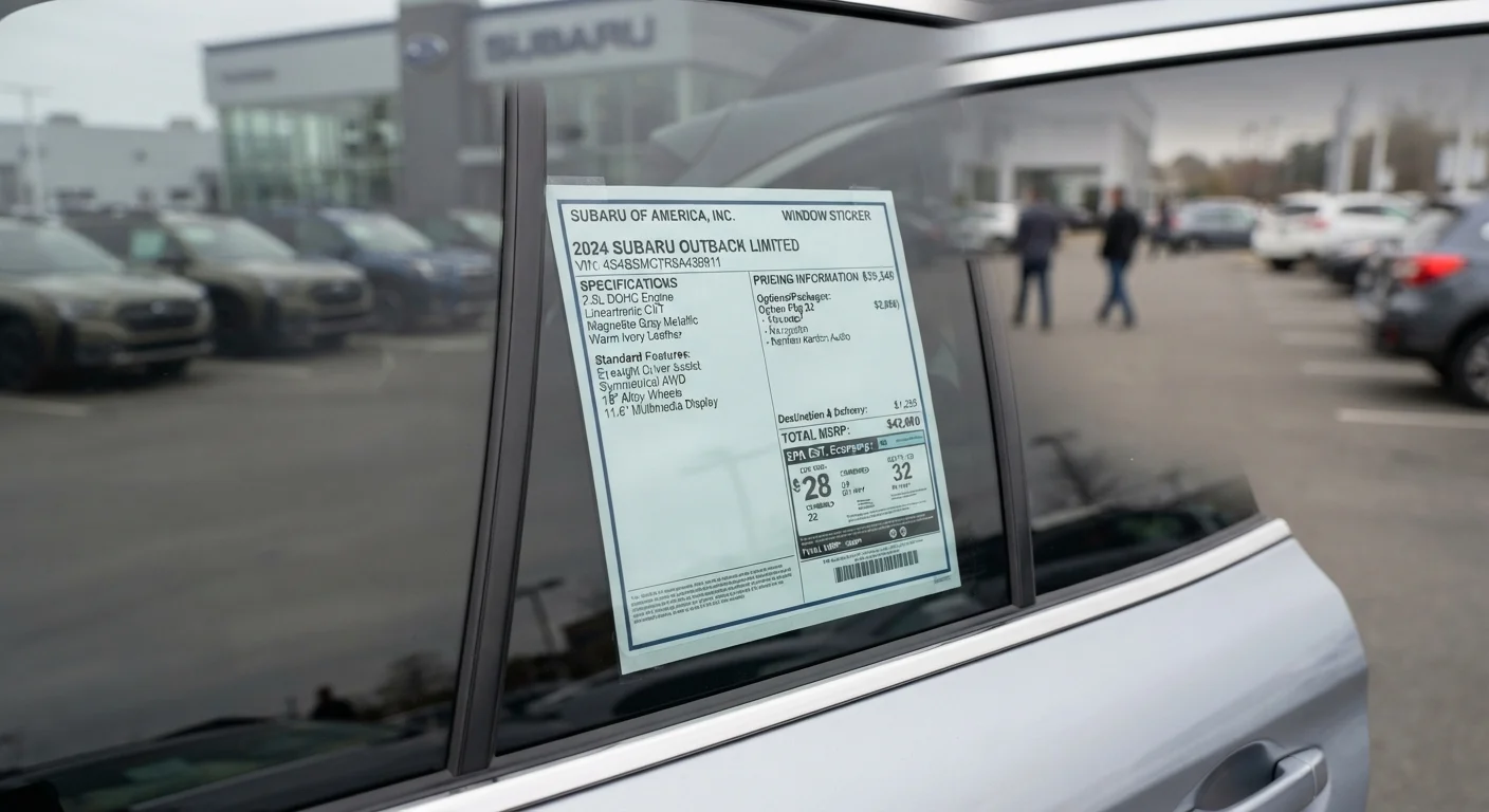 Sticker Price, Invoice Price, and What You Actually Pay