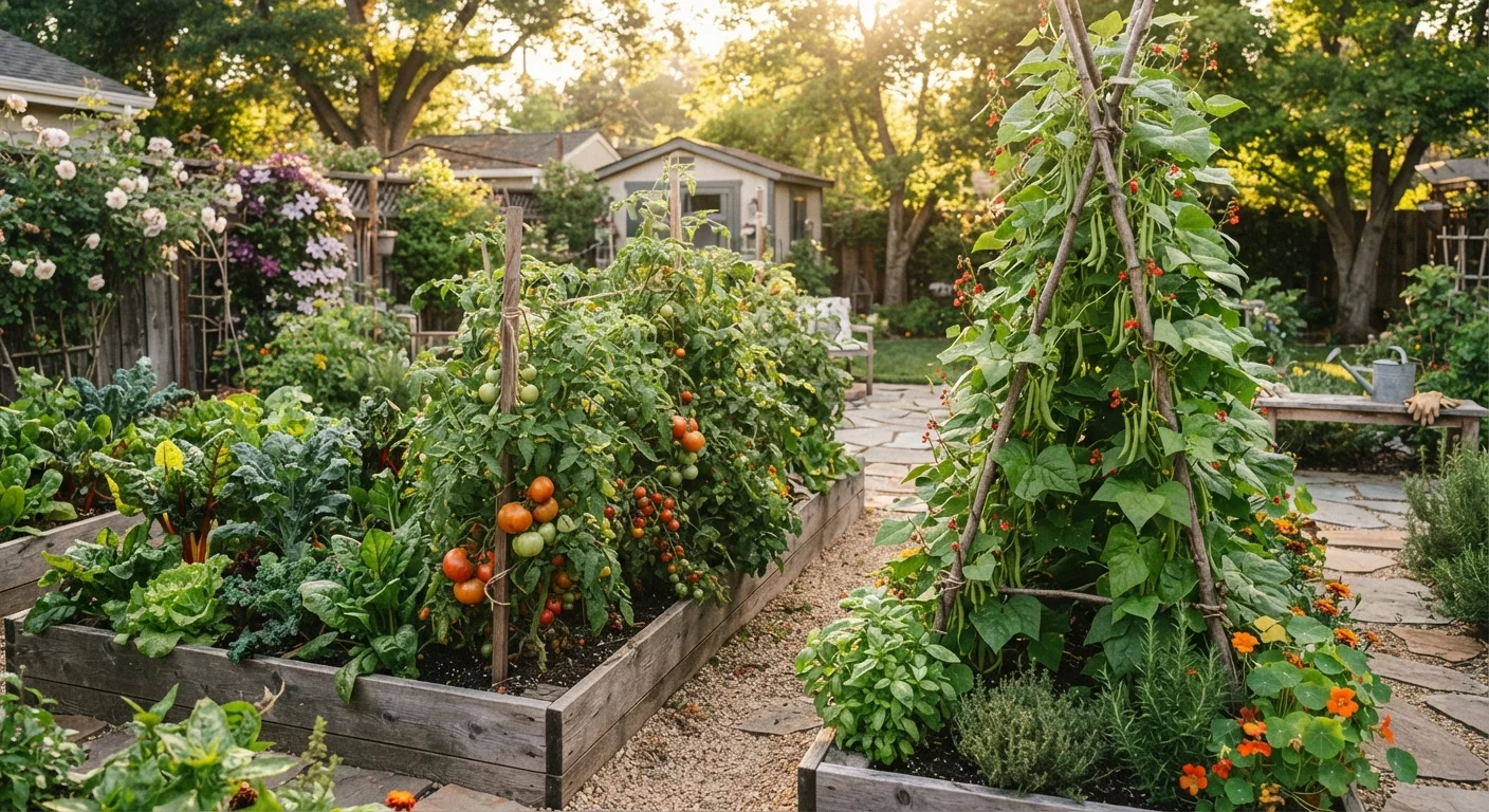 The Backyard Vegetable Garden: Planning, Planting, and Harvesting Season by Season