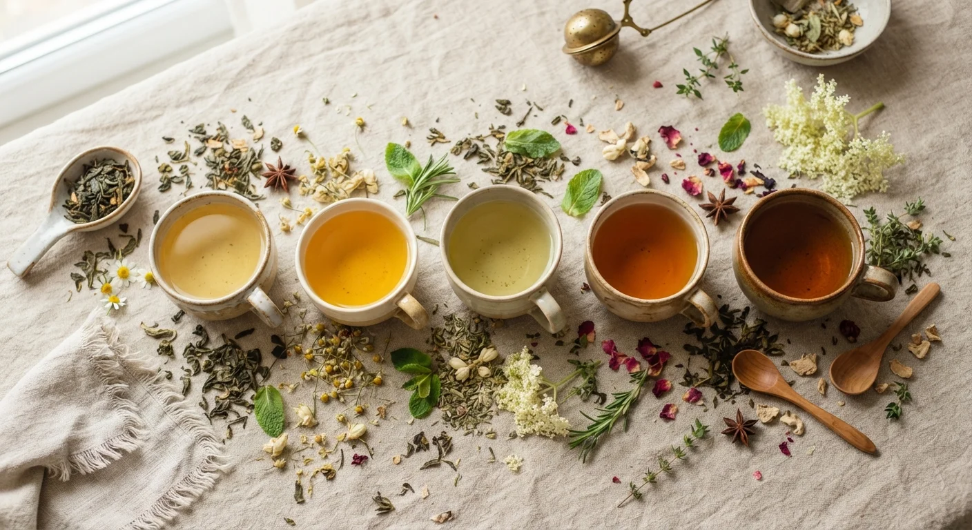 The Everyday Drinker's Map of Tea Types