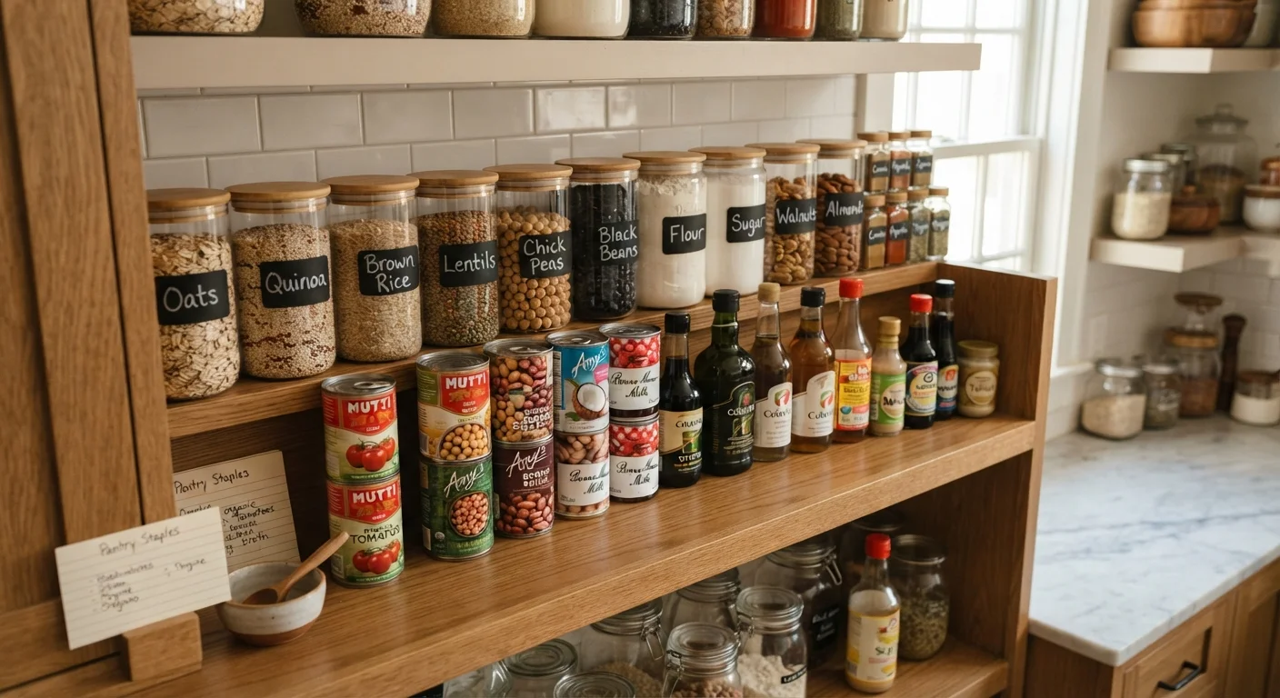 The Pantry Staples That Make Weeknight Cooking Actually Work