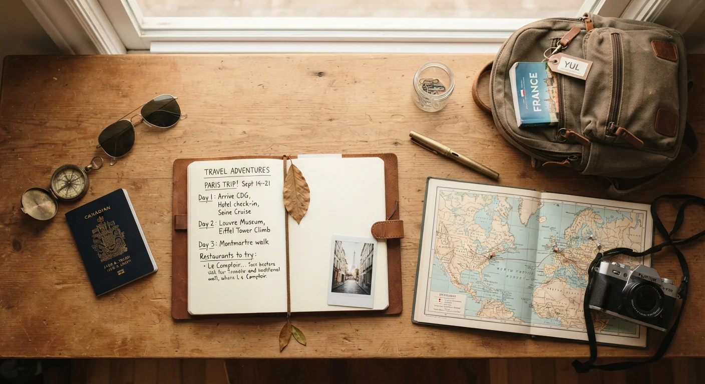 Travel Planning from Scratch: A First-Timer's Roadmap