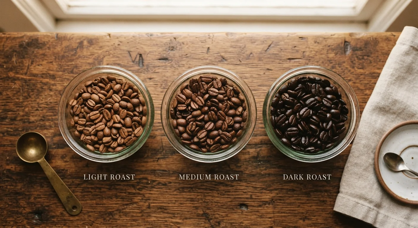 What Roast Level Actually Does to Your Coffee