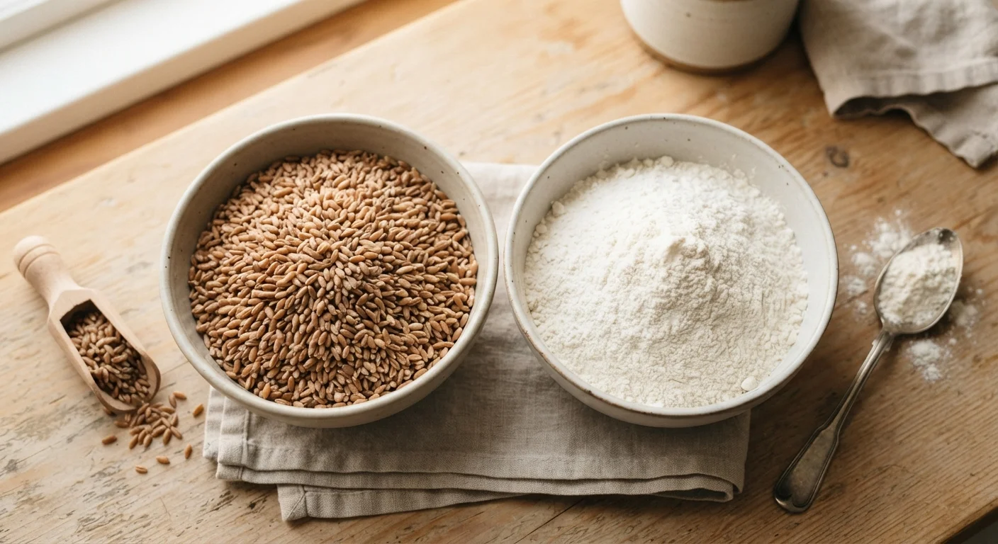 Whole Grains vs. Refined Grains: What Changes When Wheat Gets Processed