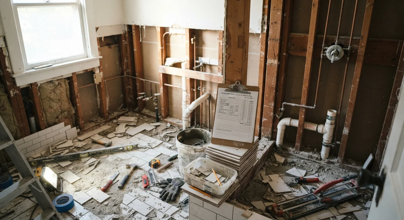 Why Bathroom Renovations Go Over Budget — And How to Plan Around It