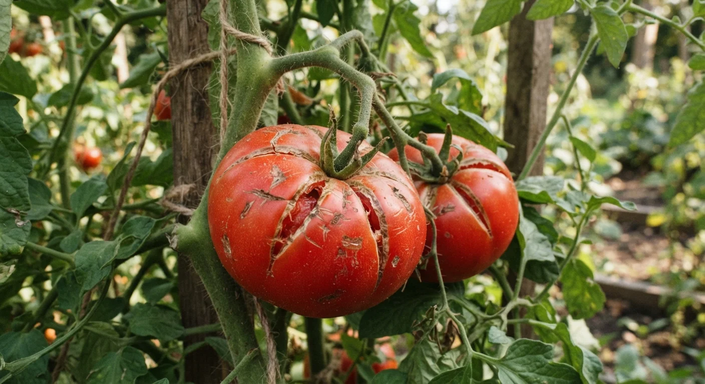 Why Your Tomatoes Keep Splitting Before You Pick Them
