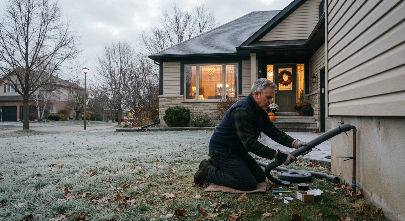 Winterizing a Home: Protecting Pipes, Drafts, and Outdoor Systems