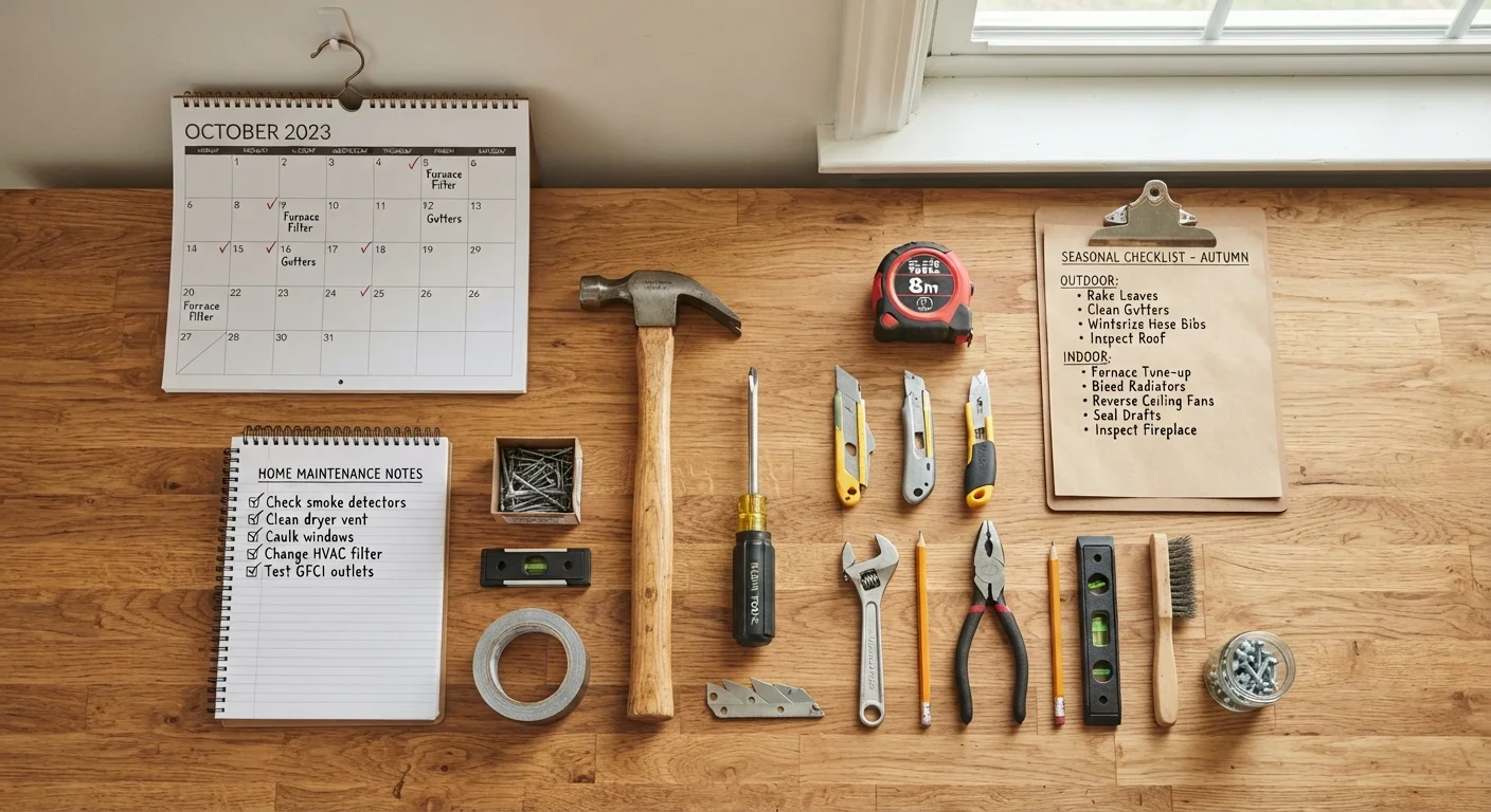Your Home's Annual Maintenance Calendar, Month by Month